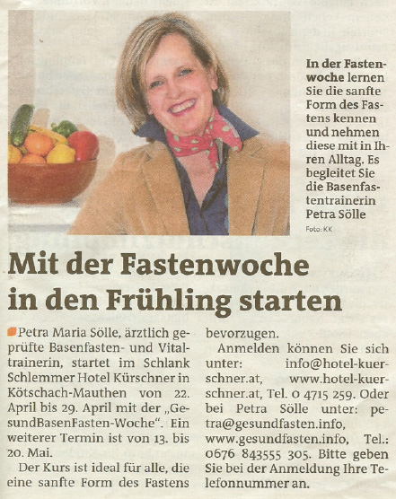 Kaerntner Woche am 21.03.2012